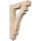 Ekena Millwork Merced Arts & Crafts Smooth Bracket, Douglas Fir, 5 1/2"W x 30"D x 42"H BKT06X30X42MRC03SDF - alternate 1